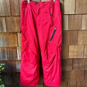 EUC Obermeyer Apple Red Rewind Cargo Snow Pant in Junior/Youth 10